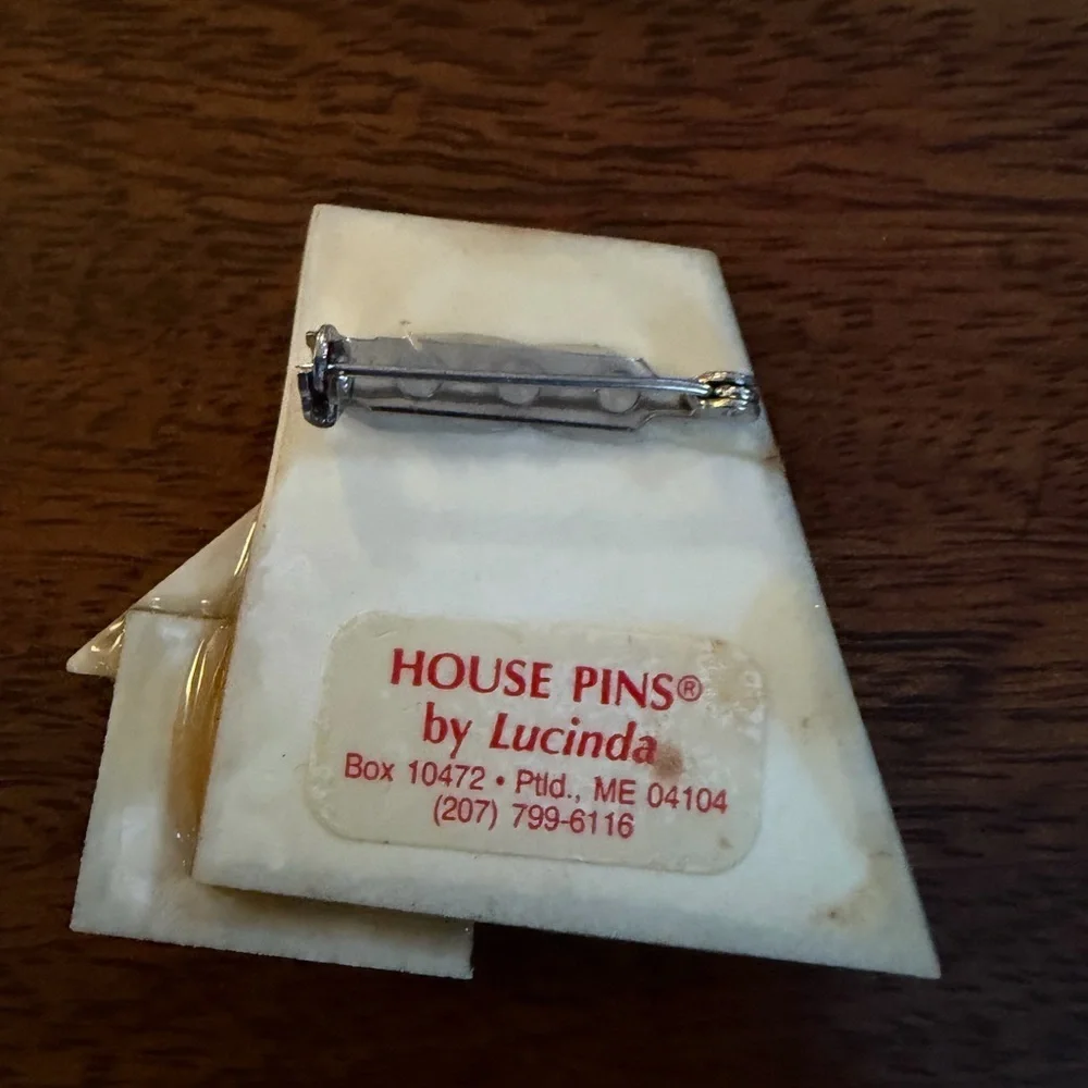 Vintage 90s house pins by Lucinda
